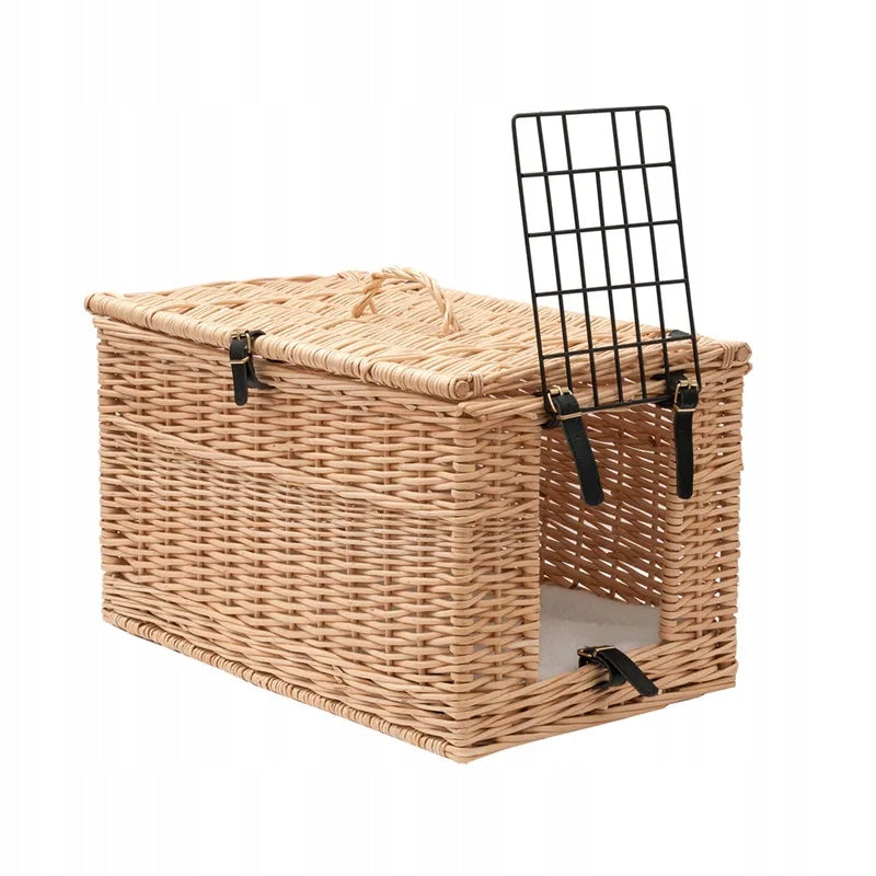 Aumüller Transporter Cat Basket Wicker Booth 30x53x39cm Manufacturer code 109499