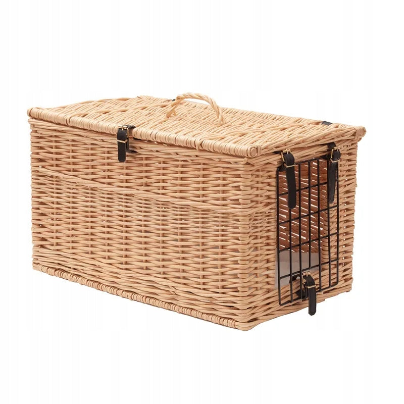 Aumüller Transporter Cat Basket Wicker Booth 30x53x39cm