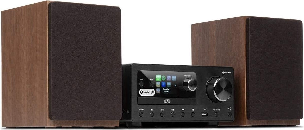 Auna Connect Internet Radio System DAB+/FM CD MP3 Bluetooth Spotify USB