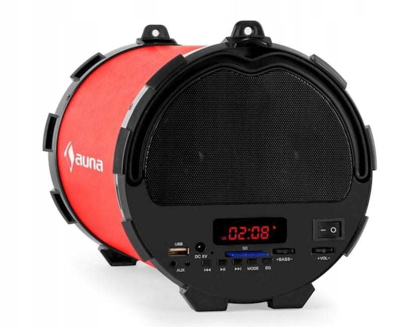 Auna Dr. Red Boom Portable Speaker Brand Auna