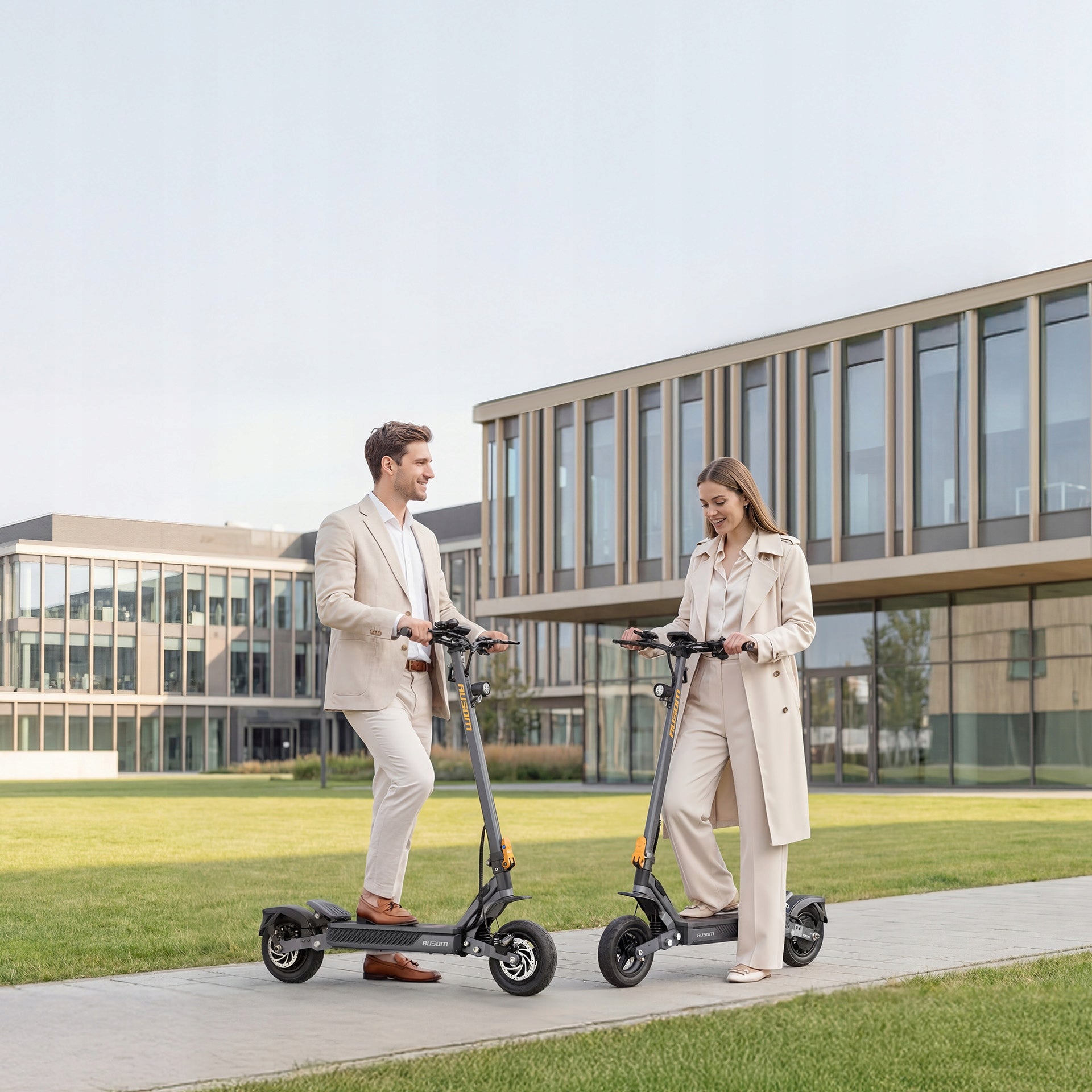 Ausom Gosoul 2 electric scooter 1100W 20km/h 70km 10” Tubeless Tires Manufacturer code Hulajnoga elektryczna Ausom Gosoul 2 20 km/h