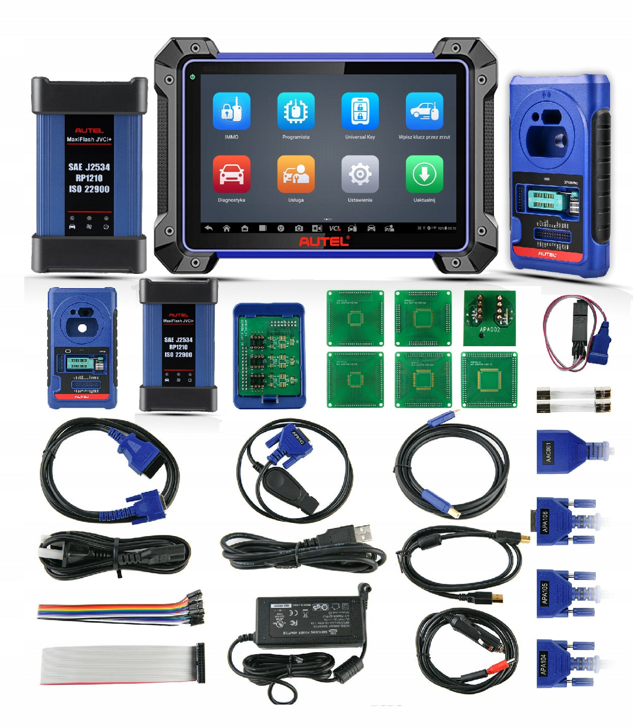 Autel IM608PRO II keys IMMO J2534 JVCI OFFICIAL DISTRIBUTION AUTEL Poland Manufacturer code IM608PROII EUROPE OFFICIAL PRODUCT 2L Aktual.
