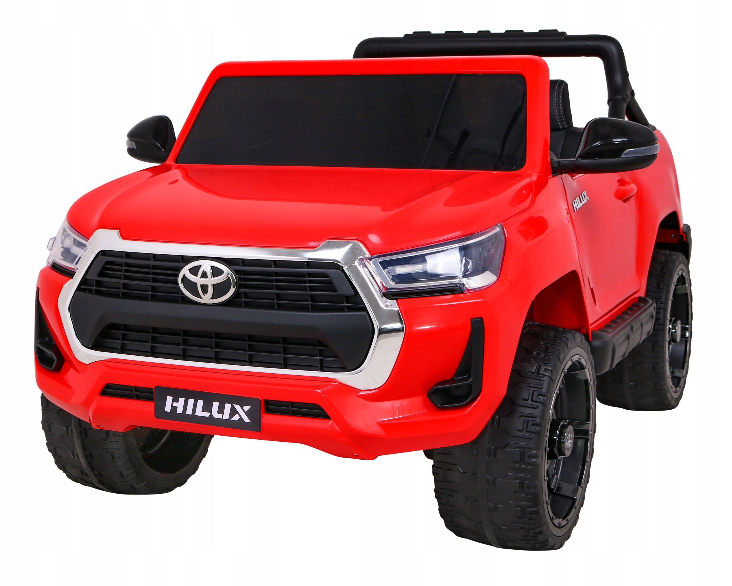 Einsitziges Kinder-Elektroauto Toyota Hilux, rot 