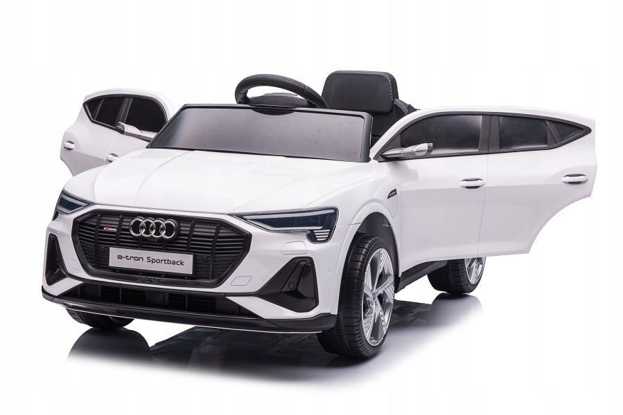 Auto Battery Operated Audi E-Tron Soft EVA Wheels Leather Pilot White Manufacturer code PA.QLS-6688