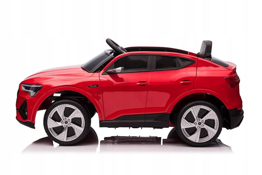 Auto Battery Operated Audi e-tron 4x4 180 Watt Leather Wheels EVA Red Product weight with unit packaging 16 kg