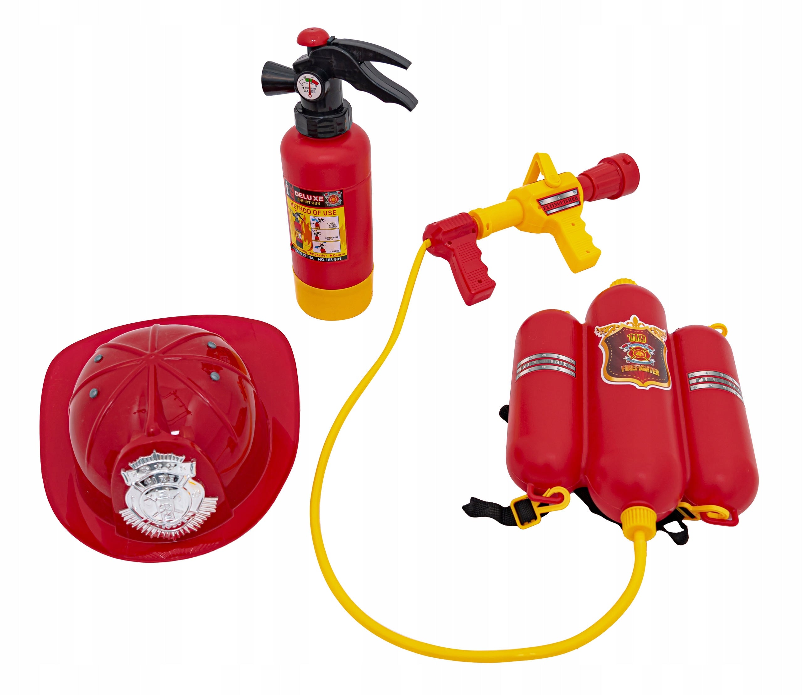 Auto Battery Operated Fire Brigade Battery 12V 10Ah Siren Remote Control Fire Extinguisher Maximum load 30 kg
