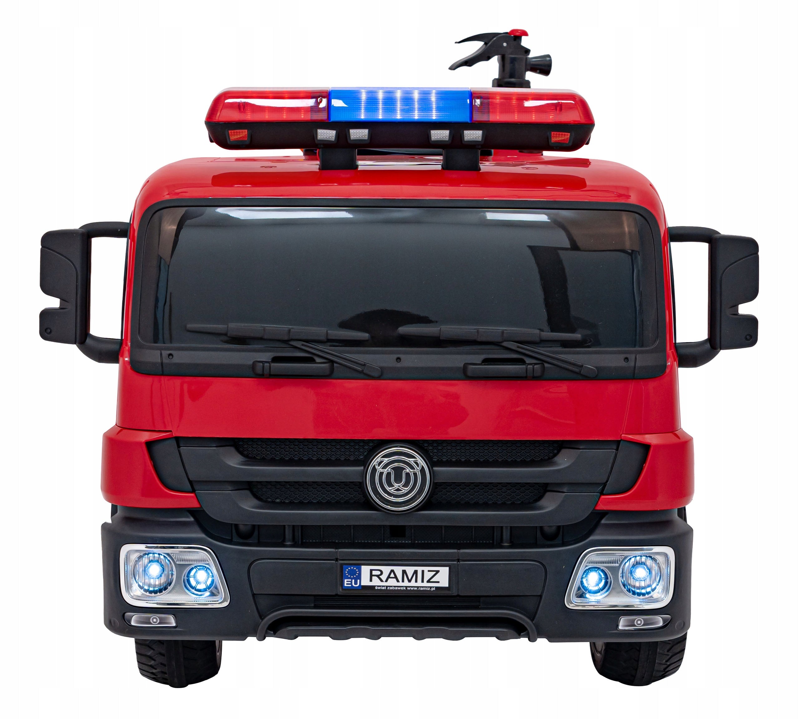 Auto Battery Operated Fire Brigade Battery 12V 10Ah Siren Remote Control Fire Extinguisher Packaging status original