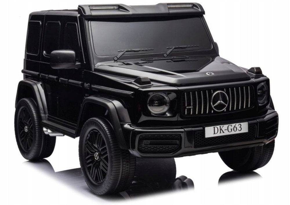 Auto Battery Operated Mercedes G63 4X4 XXL 24V14AH Black Lacquered