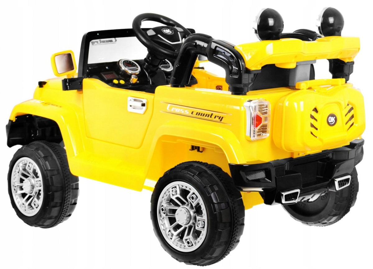 Auto Battery Operated Off-Road Vehicle MP3 Remote Control LED Batteries included yes