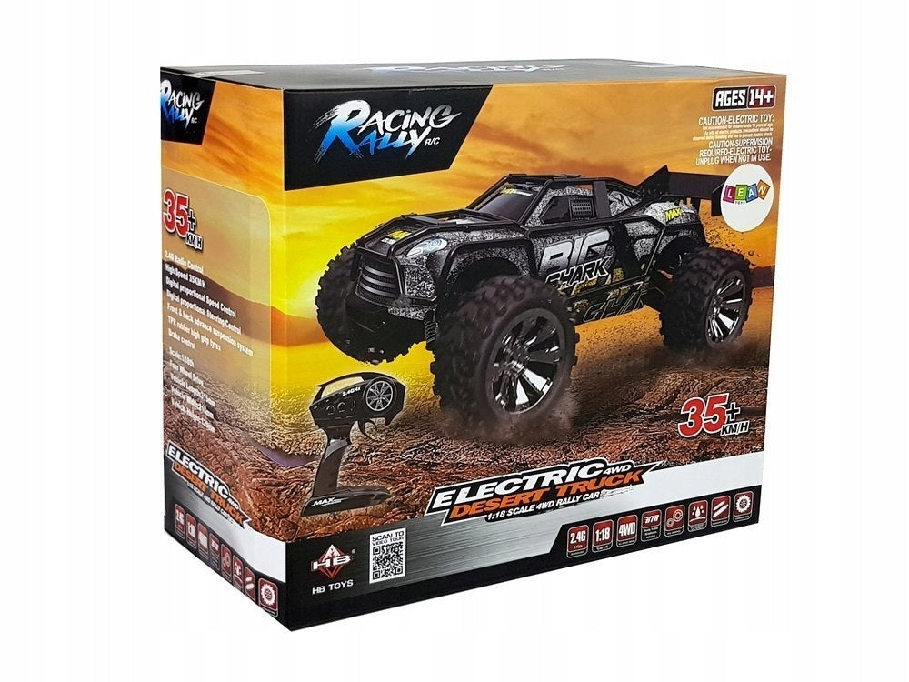Auto Off- Road 2. 4G 1:18 green Lean Toys 330x280 mm Kid's age 14＋ years