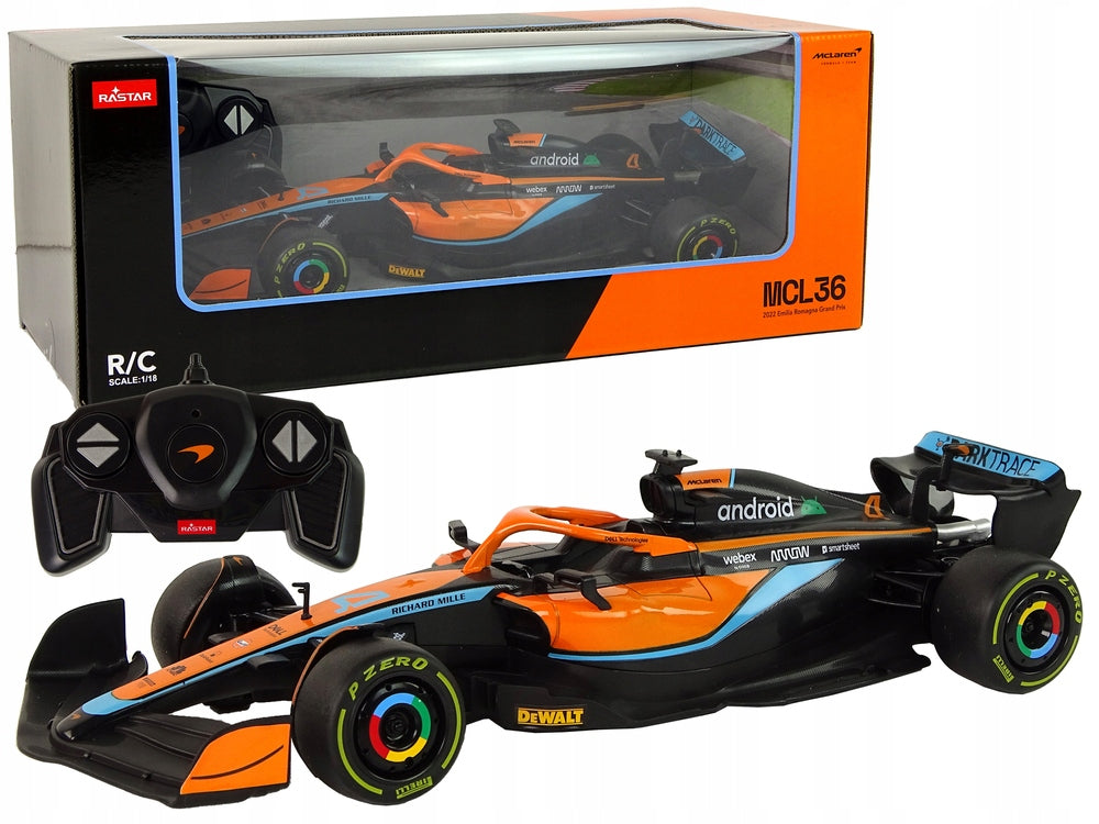 Auto R/C Racing McLaren F1 1:18 Orange