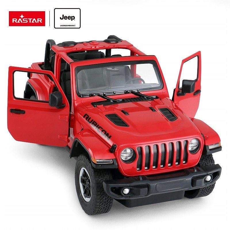 Auto Rastar Jeep Wrangler Rubicon 1:14 red Manufacturer code Zabawka samochód sterowany