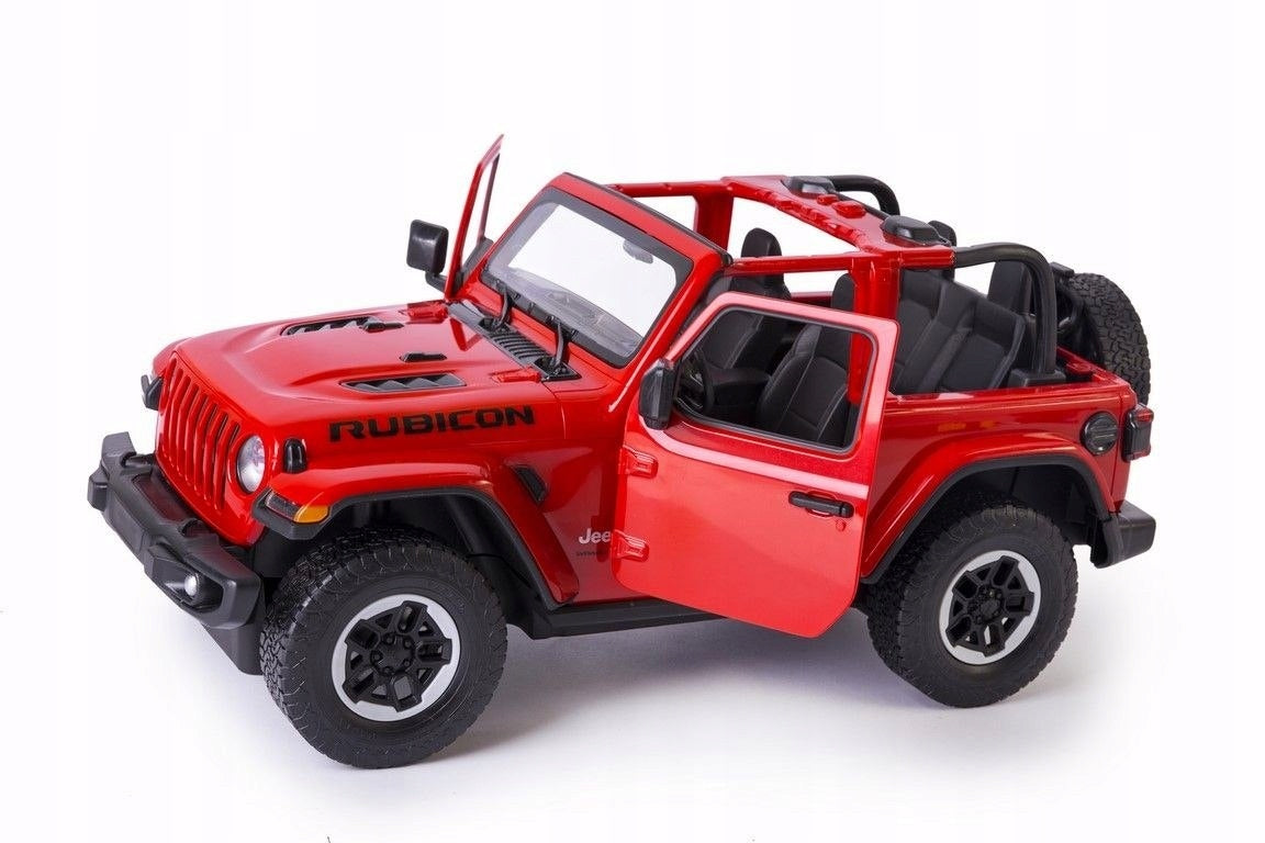 Auto Rastar Jeep Wrangler Rubicon 1:14 red