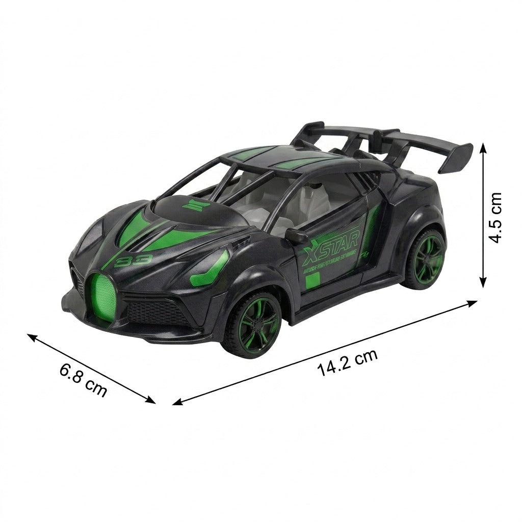 Auto Remote Controlled Sports Car With Spoiler Racer For Remote Control Packaging status original