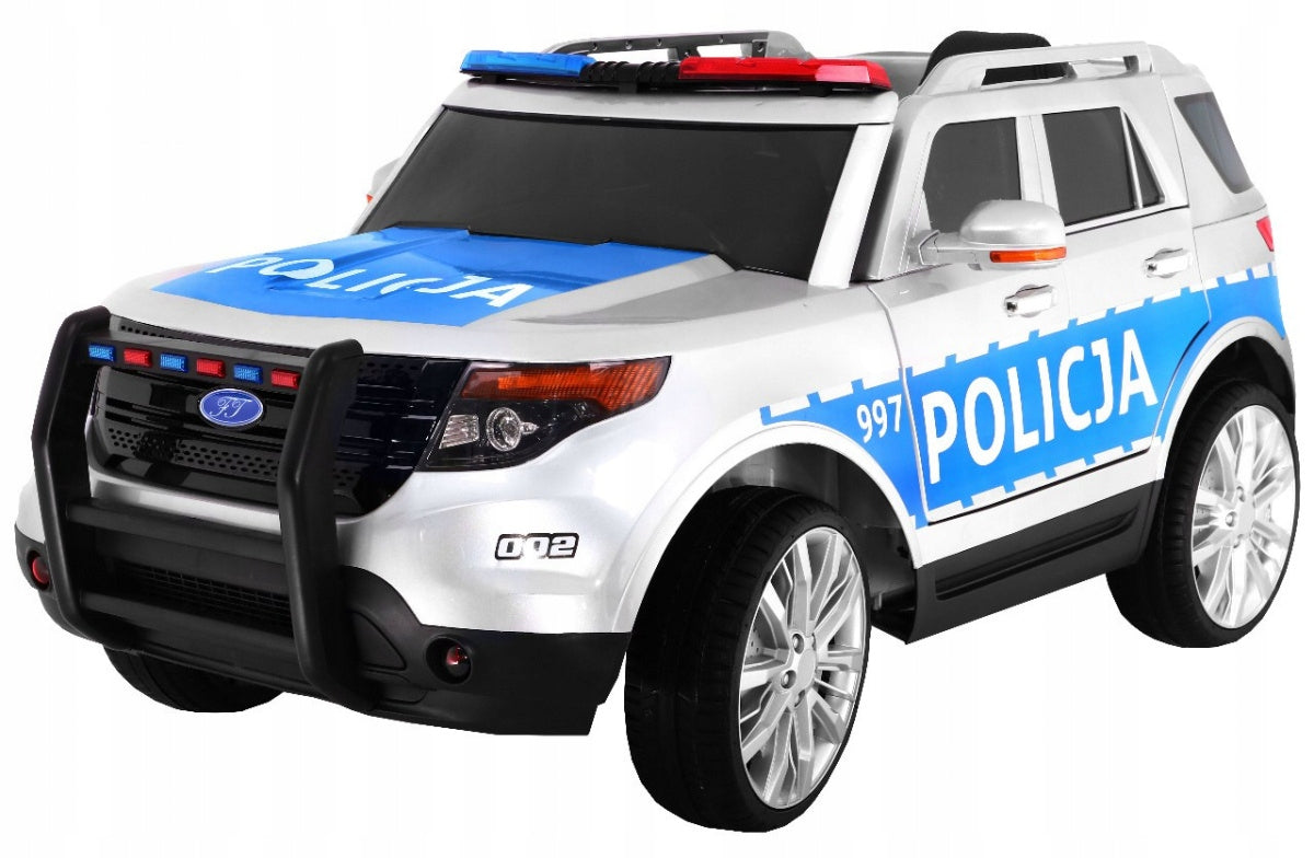 Auto SUV Police Battery Operated Kids Sirens Light Megaphone Pilot