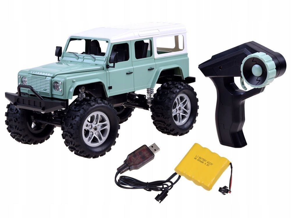 Funkgesteuerter SUV Land Rover – grün 