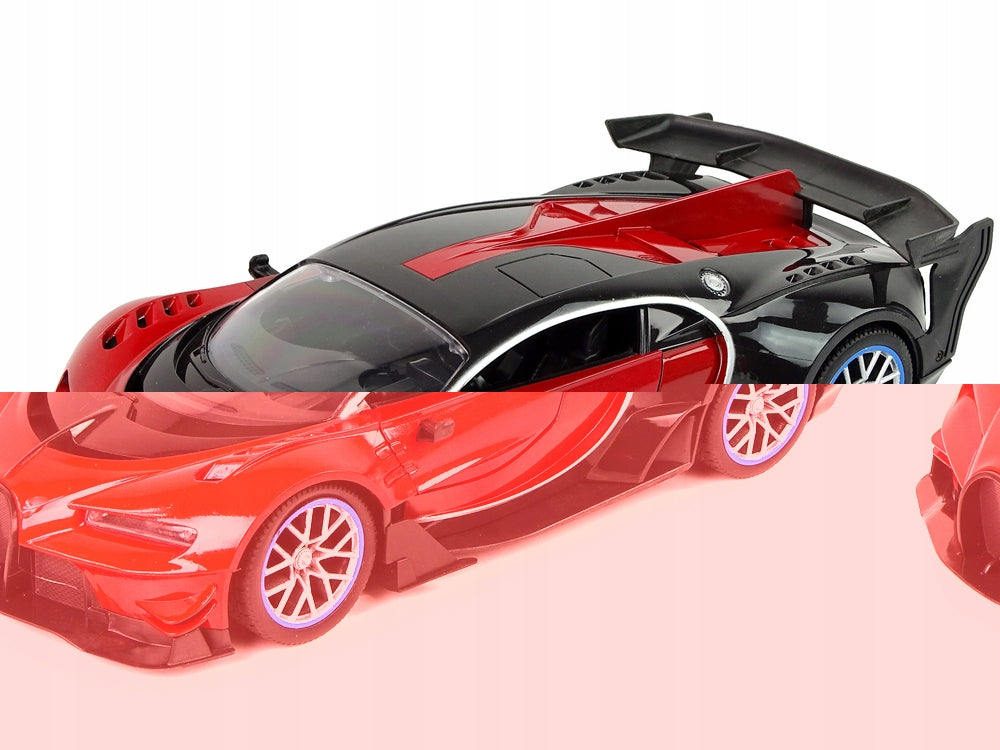 Lean toys Automobilis su nuotolinio valdymo pultu Raudonas 1:12