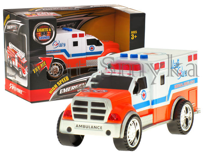 Greitosios pagalbos automobilis su garsais ir šviesomis Simba Dickie Toys Medical Resident
