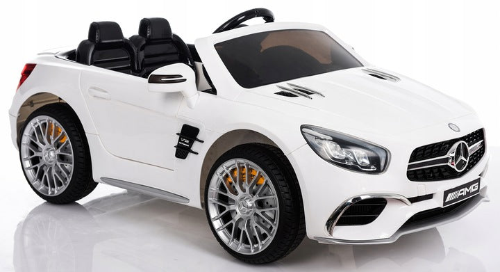 Elektroauto für Kinder Mercedes SL65, weiß 
