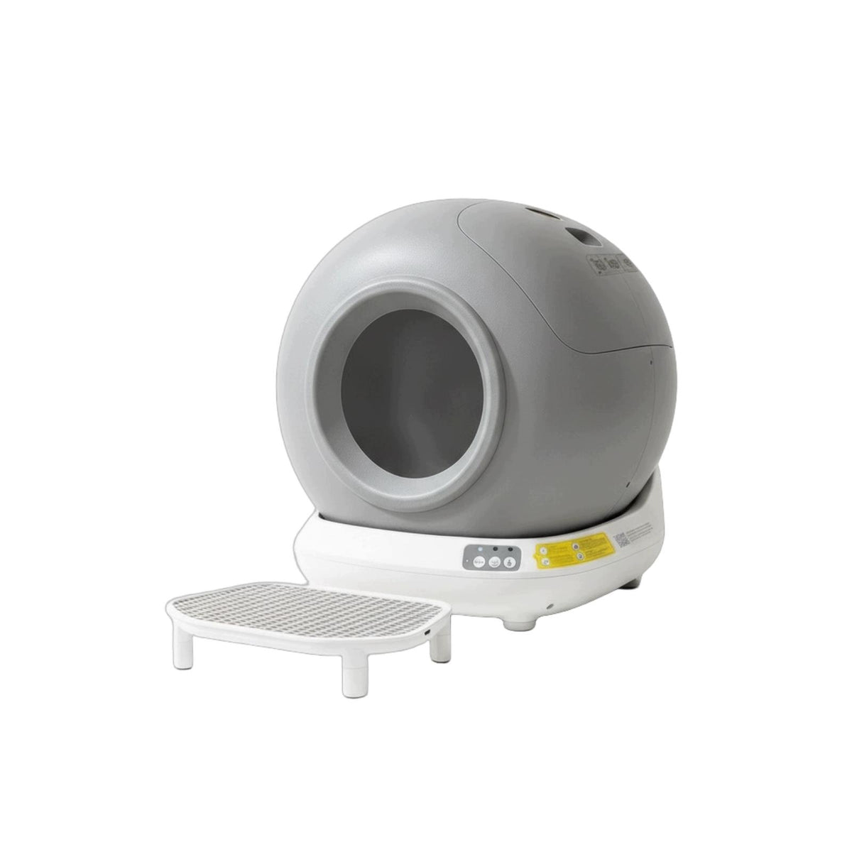Automated Litter System Box with App Control Electric Gray Eu Plug W Pedal
