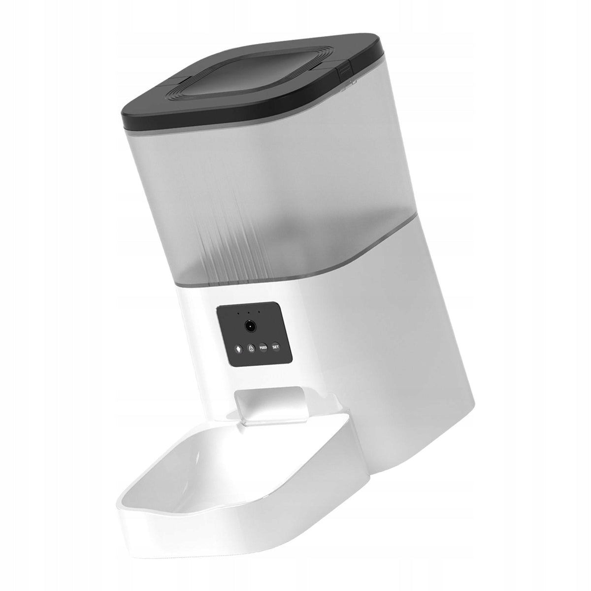 Automatic Cat Feeder 4L, Pet Food Dish App Control Anti Video Style