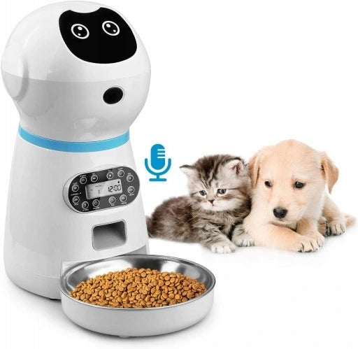 Automatic Cat Food Feeder 3,5L, Pet Food Dispenser,