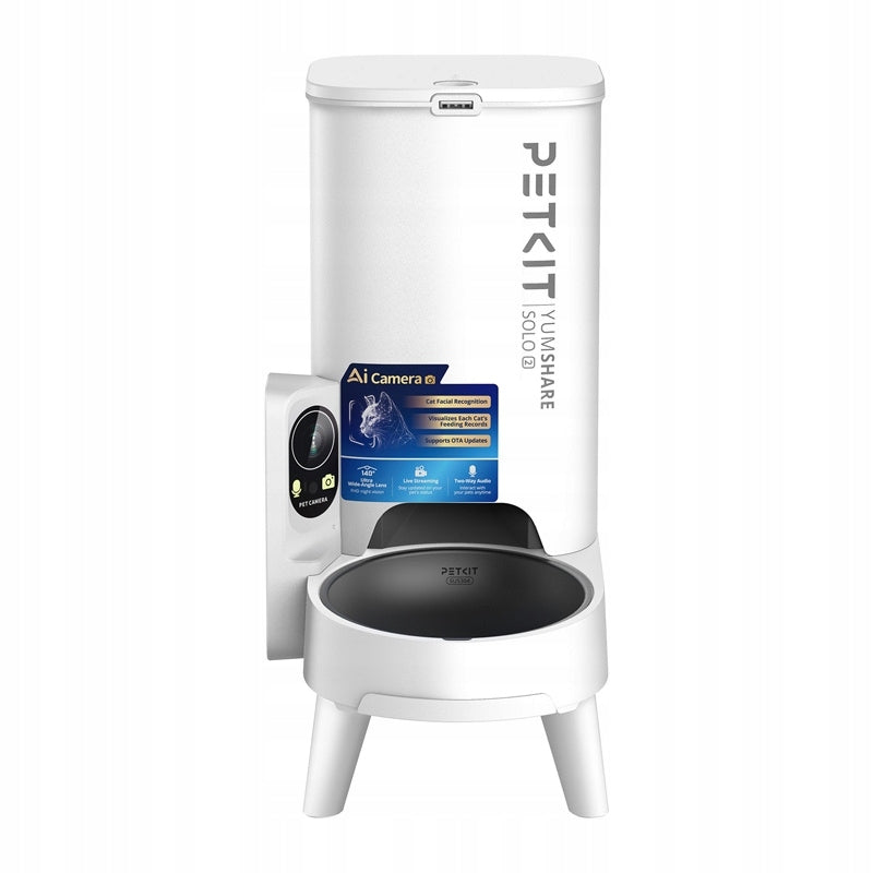 Automatic Dispenser PETKIT Dog Food Feeder with WiFi Camera 3L Packaging status original