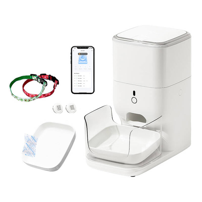 Automatic Dog Food Feeder Dispenser CATLINK 4L WiFi App Packaging status original
