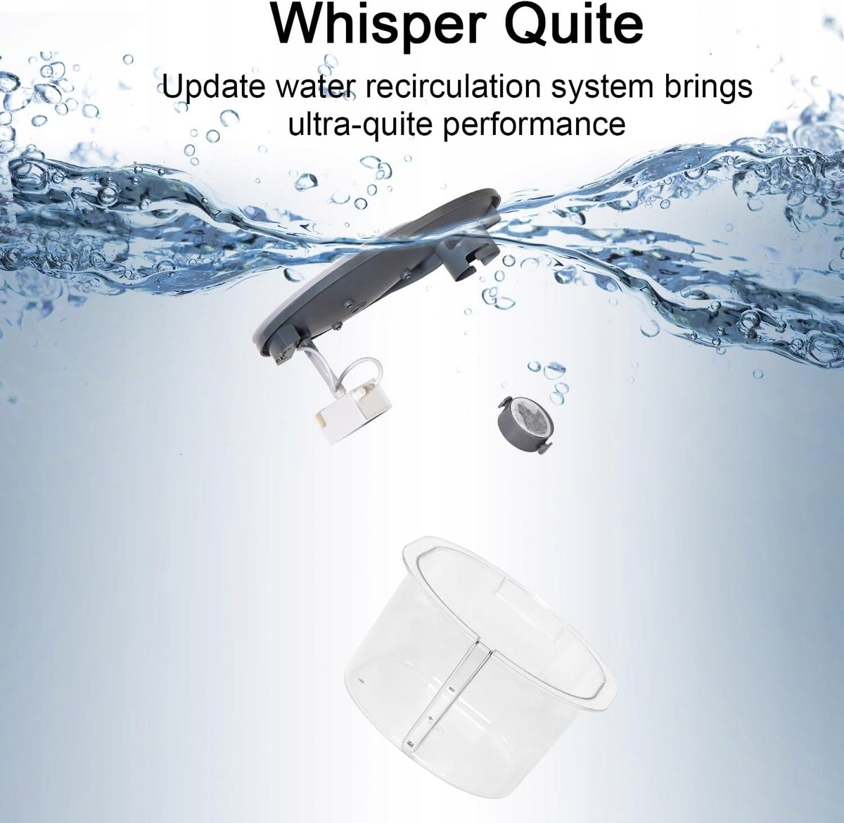 Automatic Dog Fountain for Cat Water 2.3L with WiFi App Manufacturer code J1984
