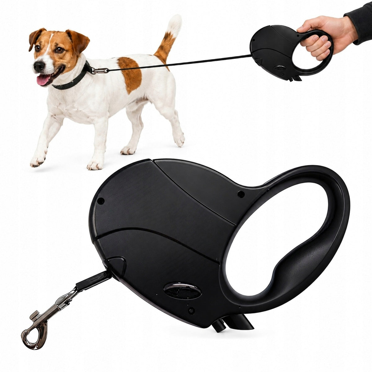 Automatic Dog Leash Long 5 m Lightweight Up to 35 kg Durable Rope 01