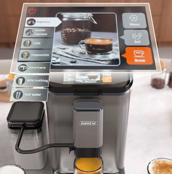 Automatic Espresso Machine with Grinder HiBREW H16 [Certificate] EAN (GTIN) 6975702150732