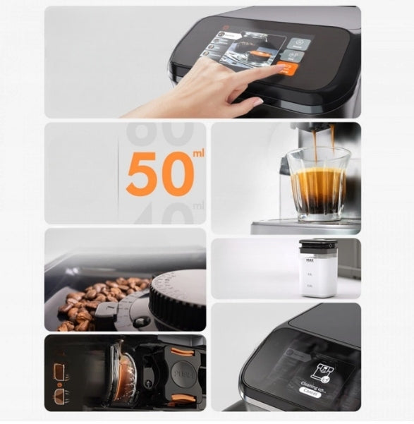Automatic Espresso Machine with Grinder HiBREW H16 [Certificate] Manufacturer code 1285578