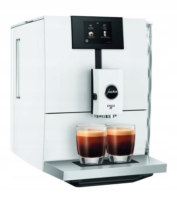 Automatic Espresso machine Jura ENA 8 Full Nordic White (EC) White Manufacturer code 15491