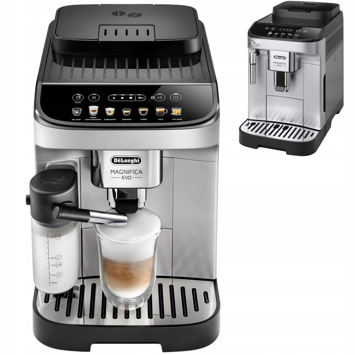 Automatic Express DE'LONGHI MAGNIFICA EVO 1450W 15 Bar LatteCrema Grinder