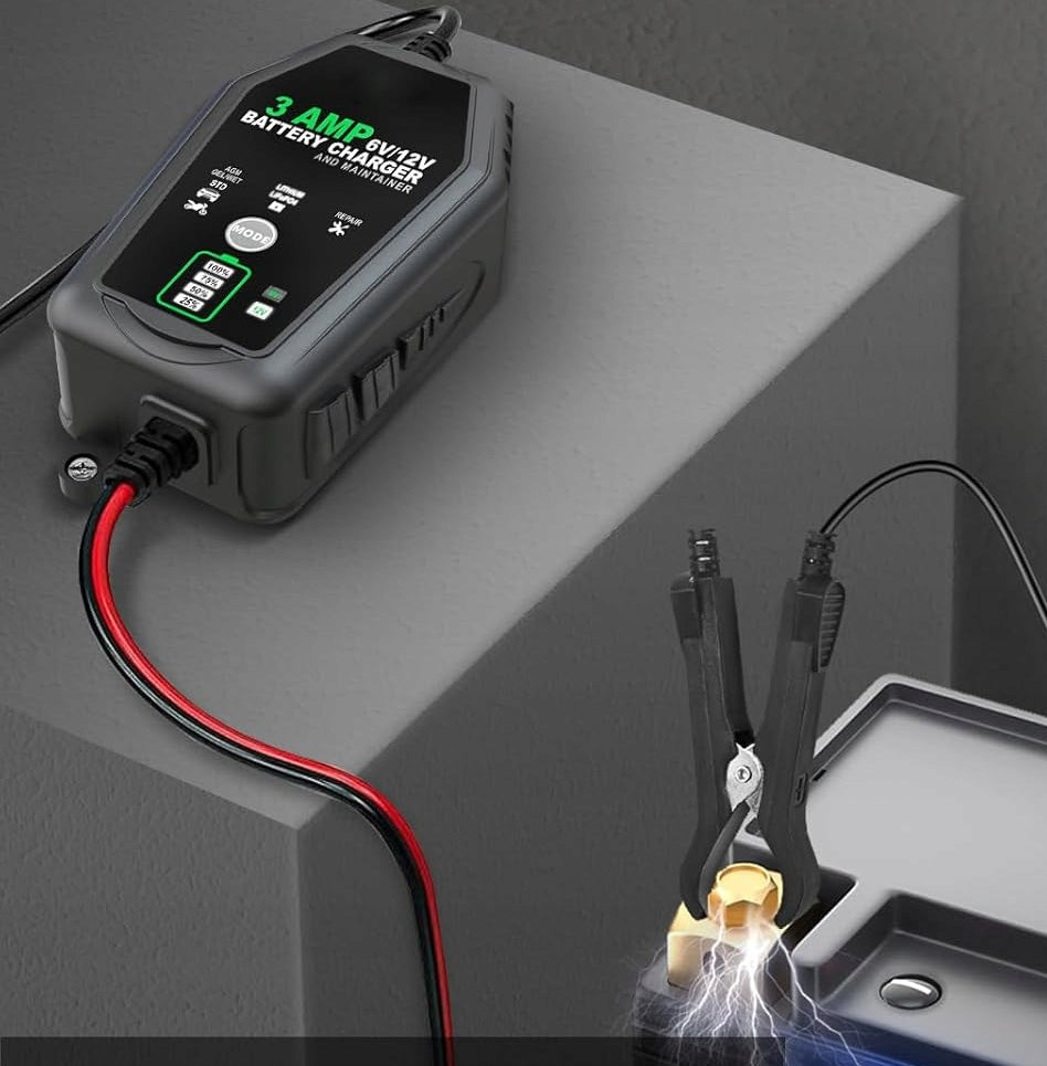 Automatic Intelligent Rectifier Lcd 6V 12V 3A Brand no brand