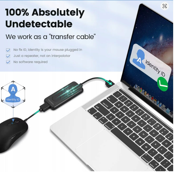 Automatic Jiggler Mouse 100% Undetectable Mouse Movement REMOTE WORK Manufacturer no brand