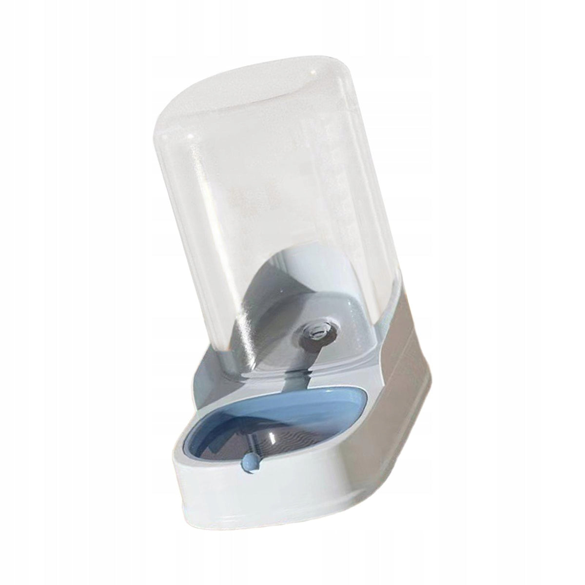 Automatic Pet Water Dispenser Smooth Surface Convenient Food Dispenser Blue