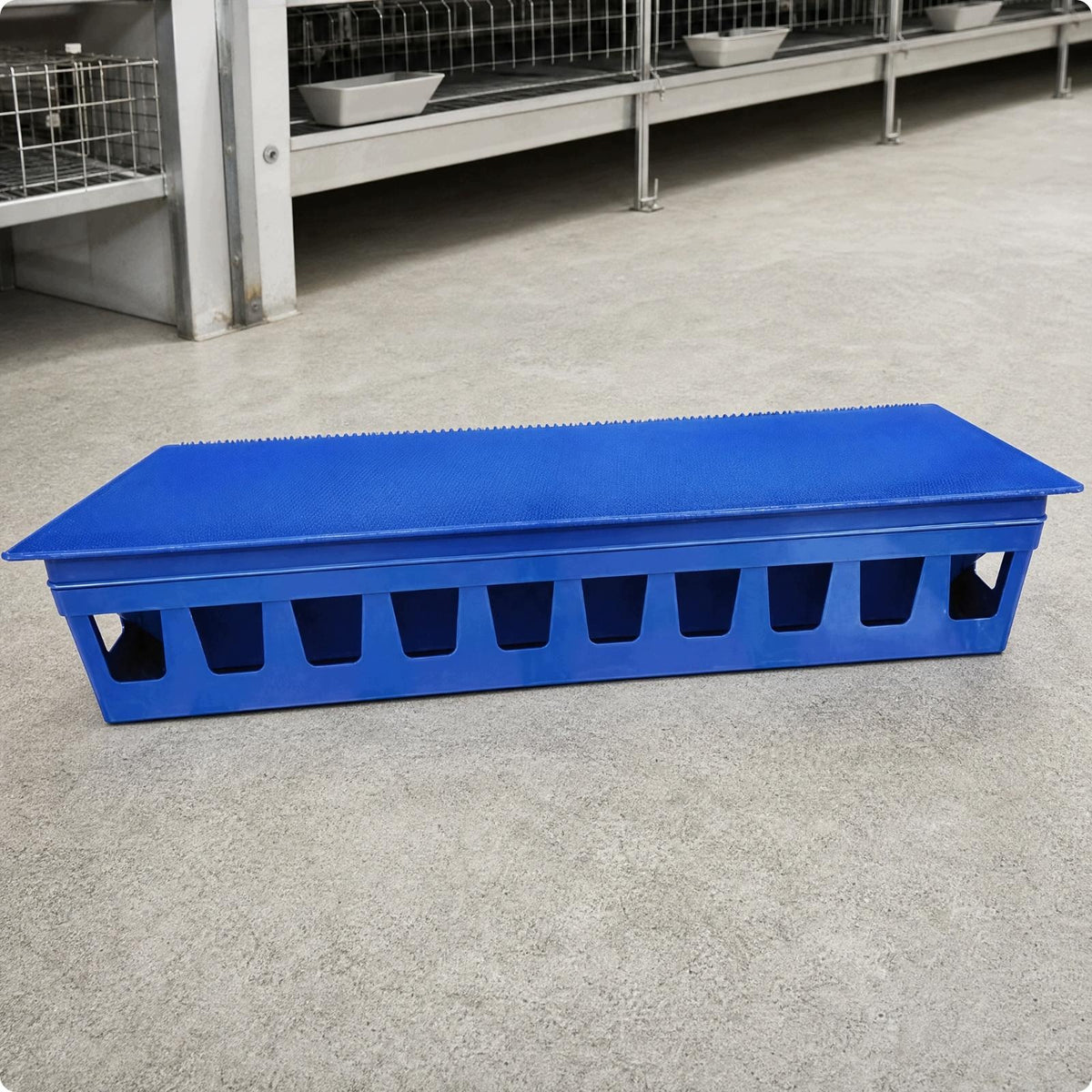 Automatic Pigeon Feeder Convenient Refill Pigeon Feeder Auto Trough 80CM