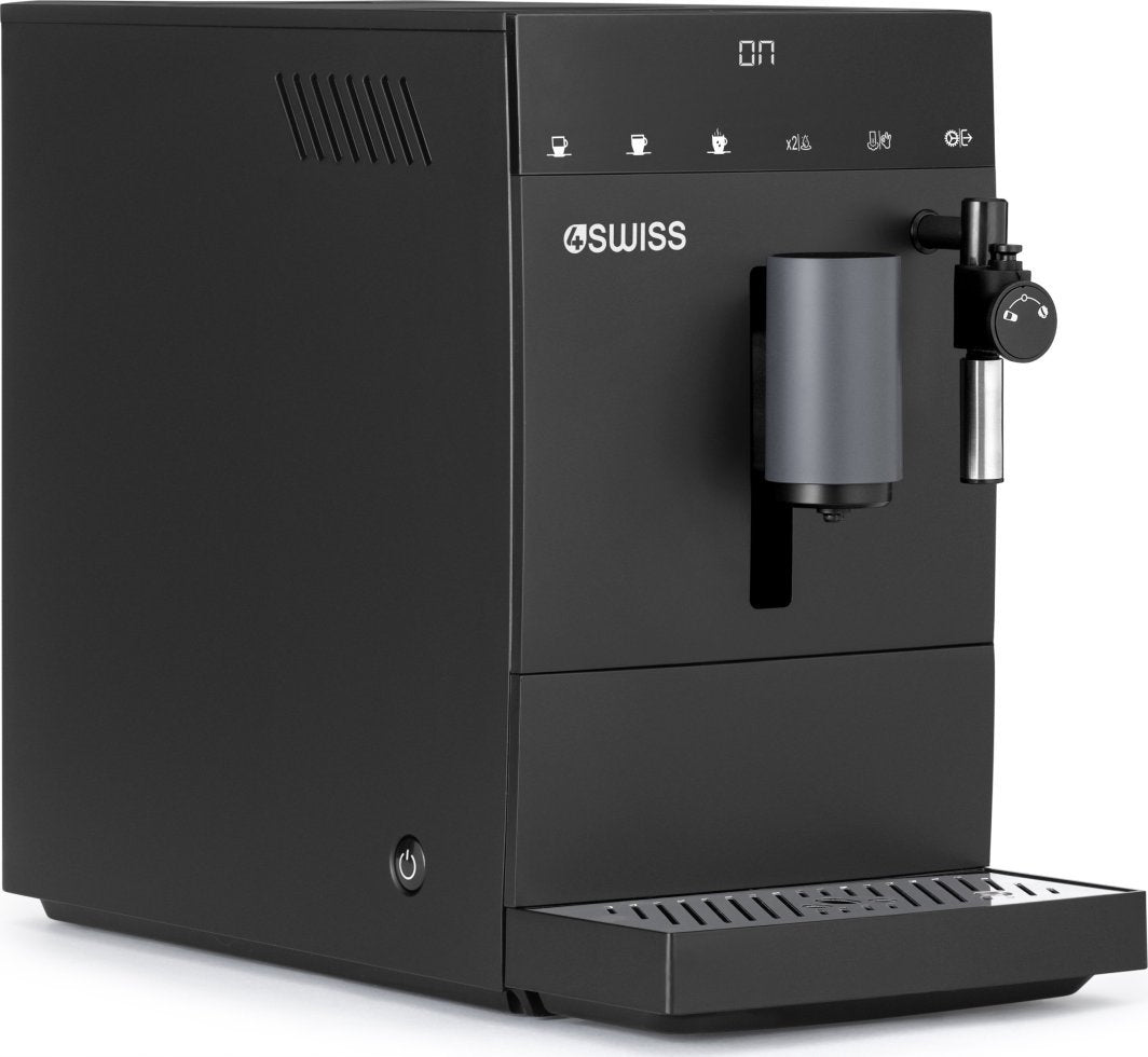 Automatic Pressure Coffee Maker 4Swiss A22 Modena 1350W Foamer Packaging status original