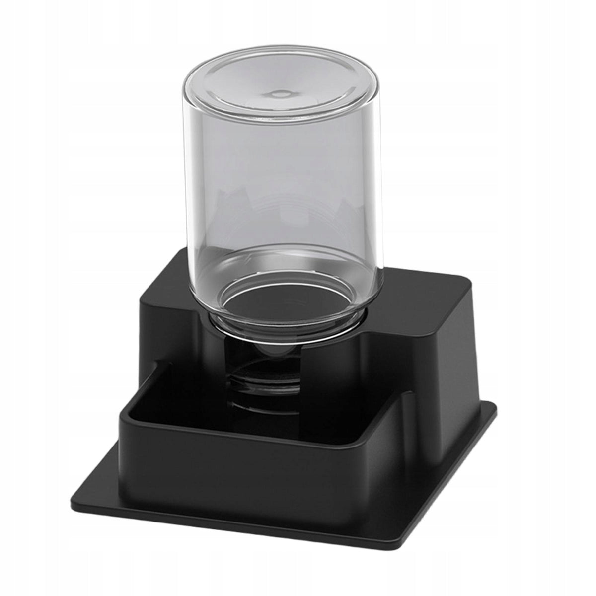Automatic Reptile Water Dish Creative Container Decorative Black