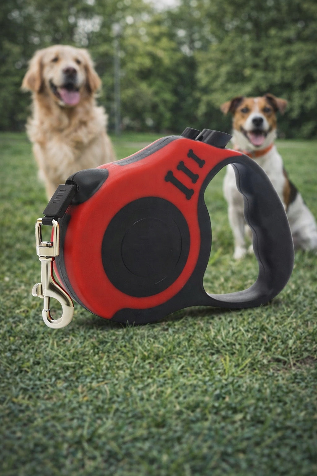 Automatic Retractable Lanyard for Small Dog with Lock Packaging status original