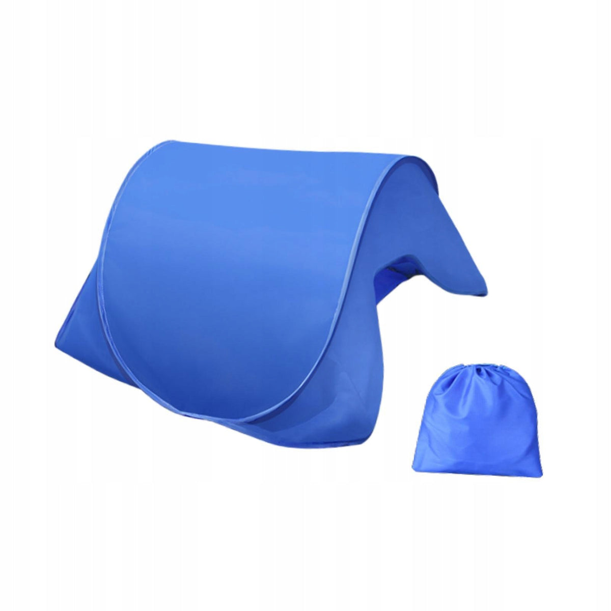 Automatic Shade Tent Head Sunshade Quick Setup Instant Canopy Mini Blue Packaging status original