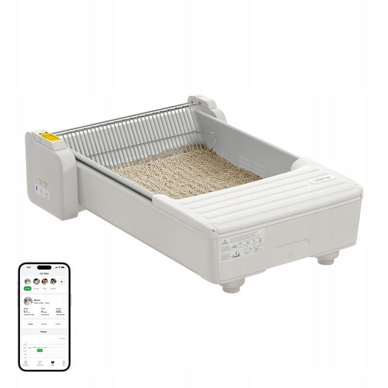 Automatic Smart Self-Cleaning Cuvette UBPet For Cat Open