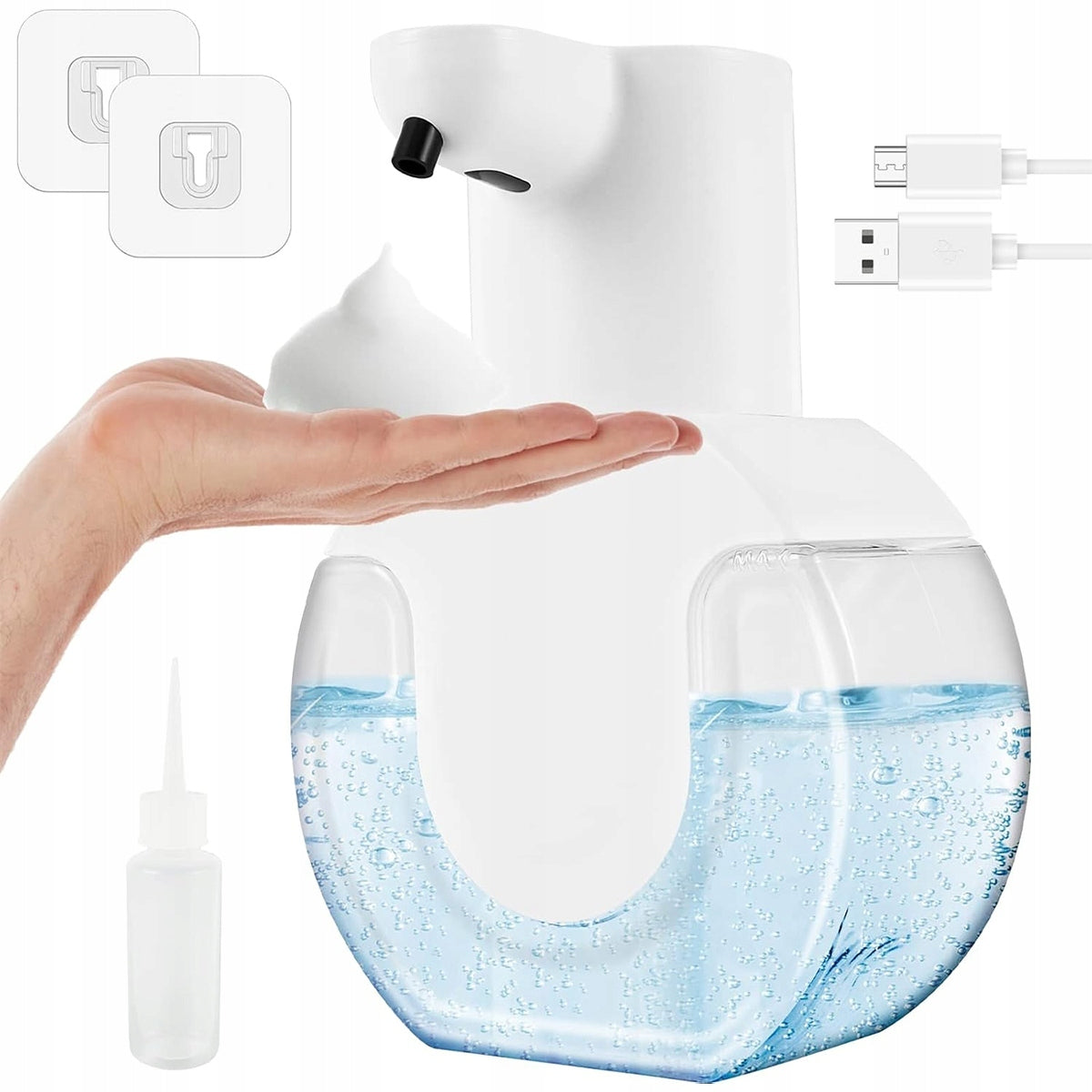 Automatic Touchless Soap Dispenser 420ml for Wall Brand no brand