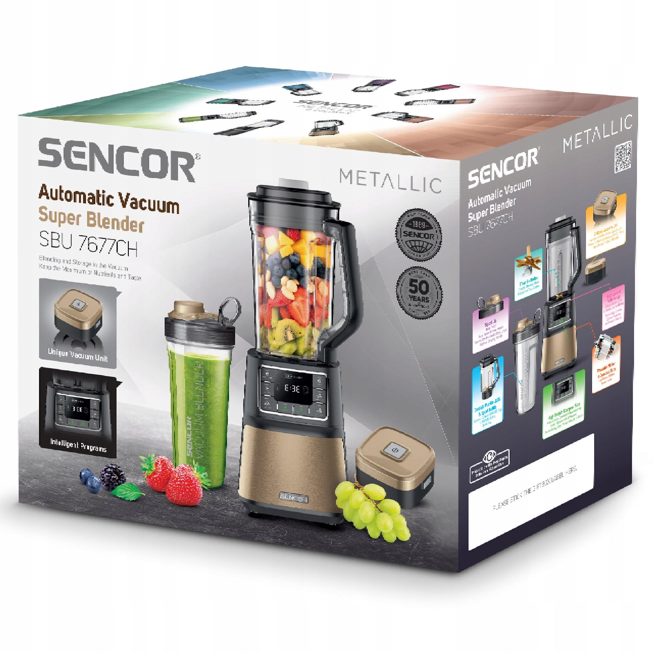 Automatic Vacuum Mixer Sencor SBU 7677CH Manufacturer code SBU7677CH