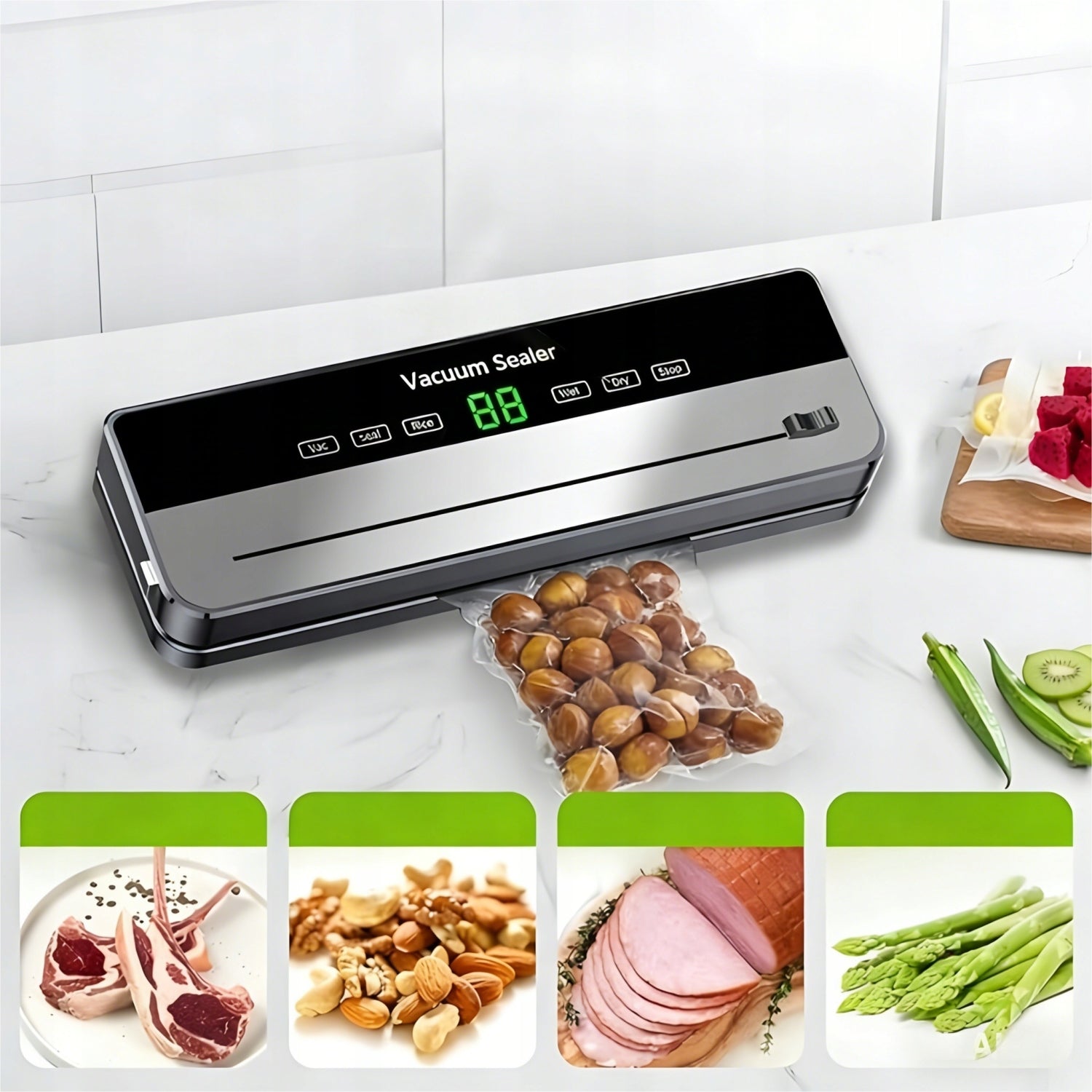 Automatic Vacuum Welding Machine for Food Foil MAX Brand no brand