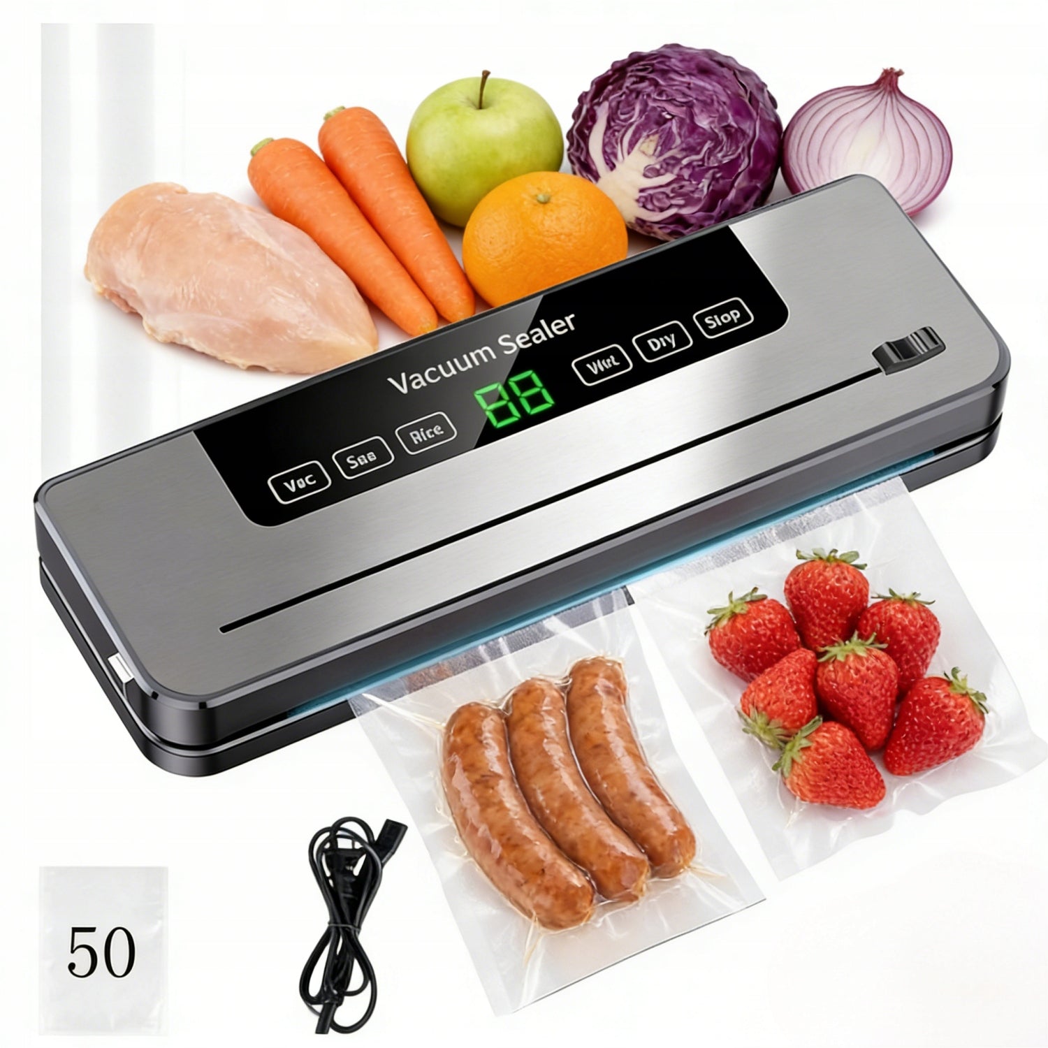 Automatic Vacuum Welding Machine for Food Foil MAX