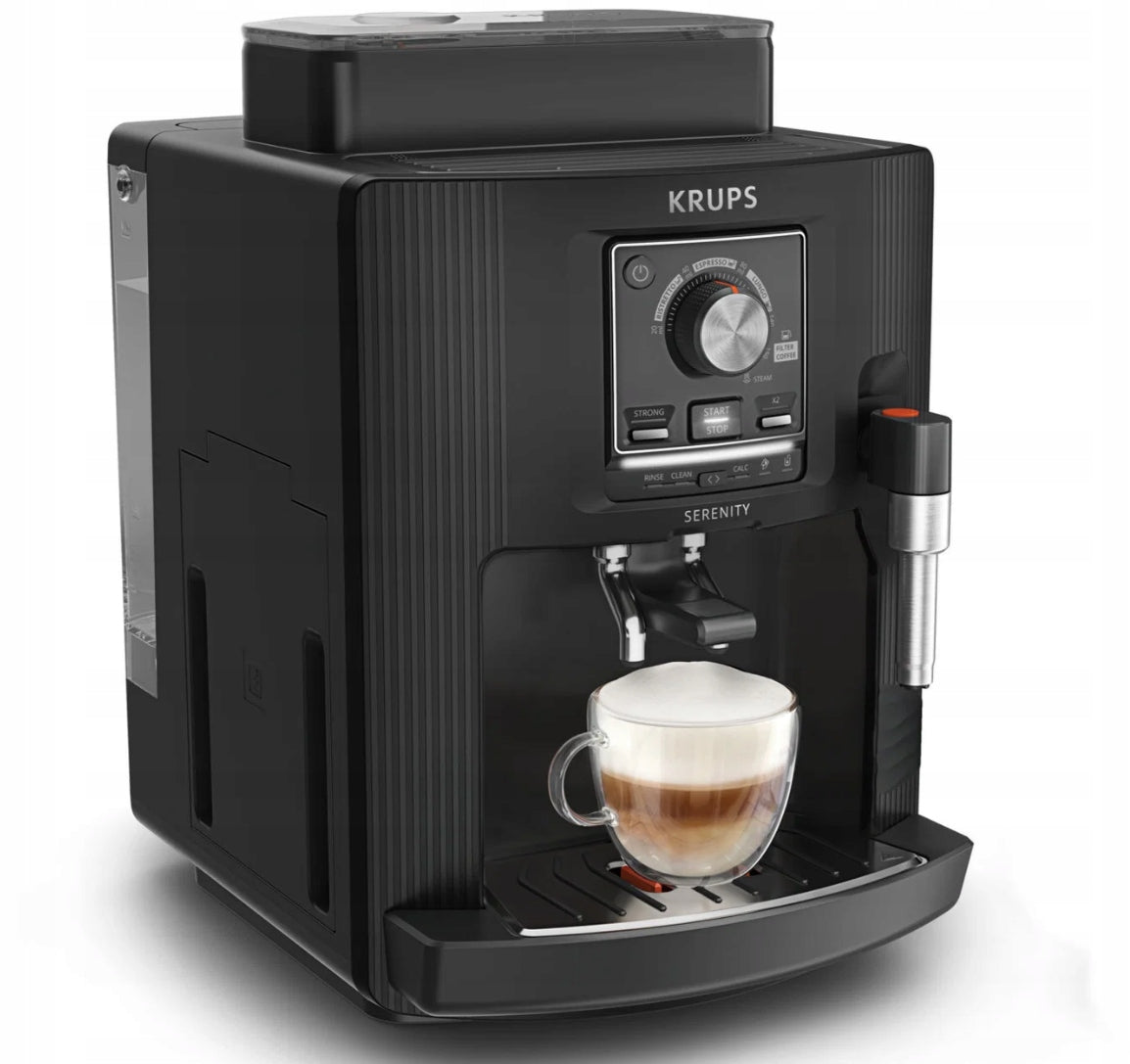 Automatic automatic coffee machine Krups EA4008E0 Serenity 1450 W black