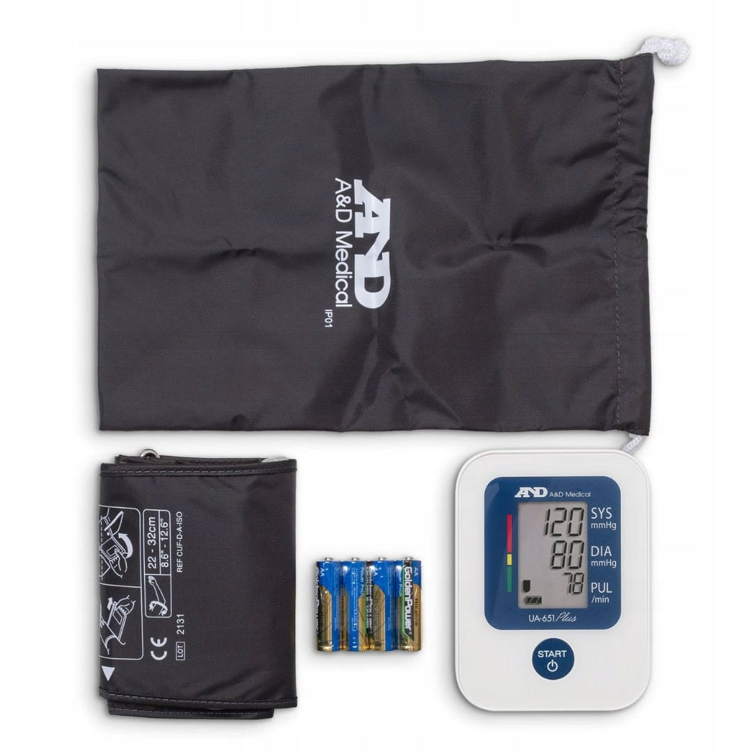 Automatic blood pressure monitor AND UA-651 Plus EAN (GTIN) 5060006581700