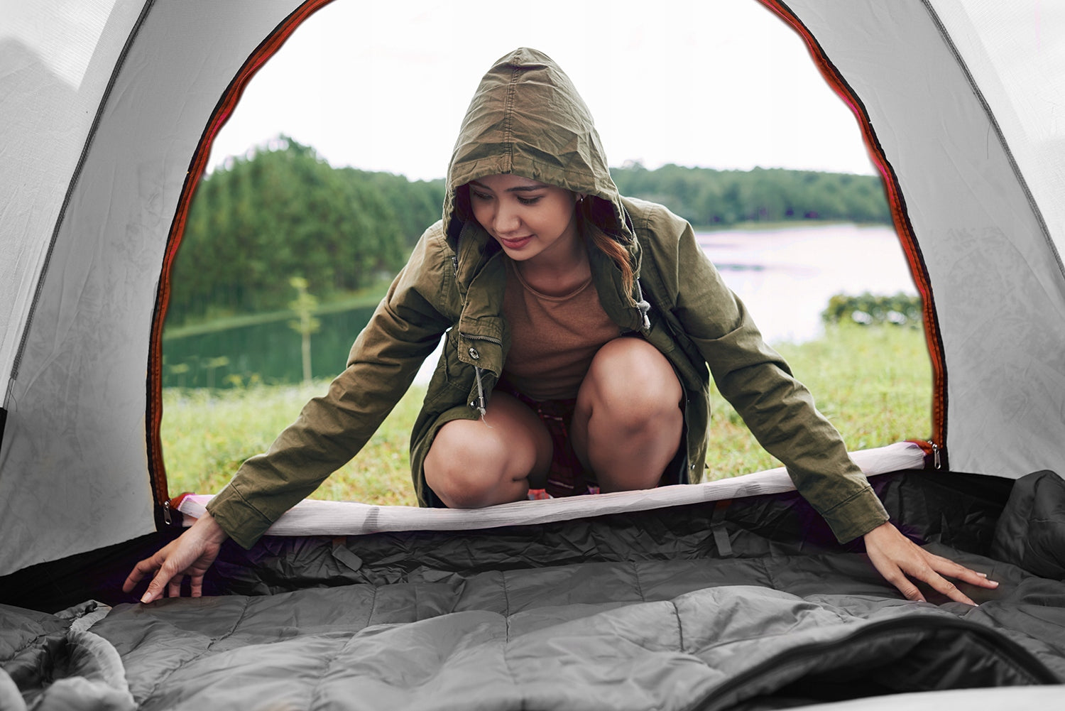 Automatic camping tent 5 seconds pop up 3-4 persons Kind travel